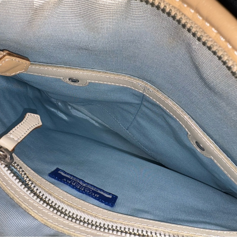 Burberry‎ Tan and Blue Check Shoulder project - Picture 15 of 16